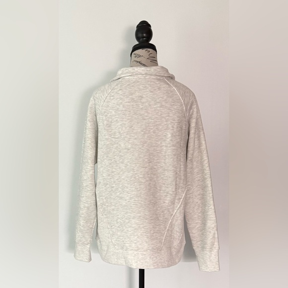 Danskin Women's Fleece Sweatshirt Jacket Grey/White Size Medium New - Picture 3 of 6